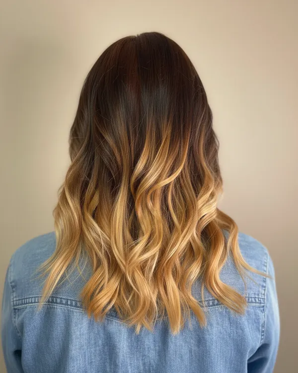 Ίριδα — Καραμέλα balayage · Lace Front